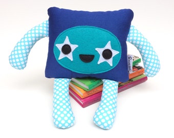 Starry Eyed Monster Plush, Friendly Monster Softie