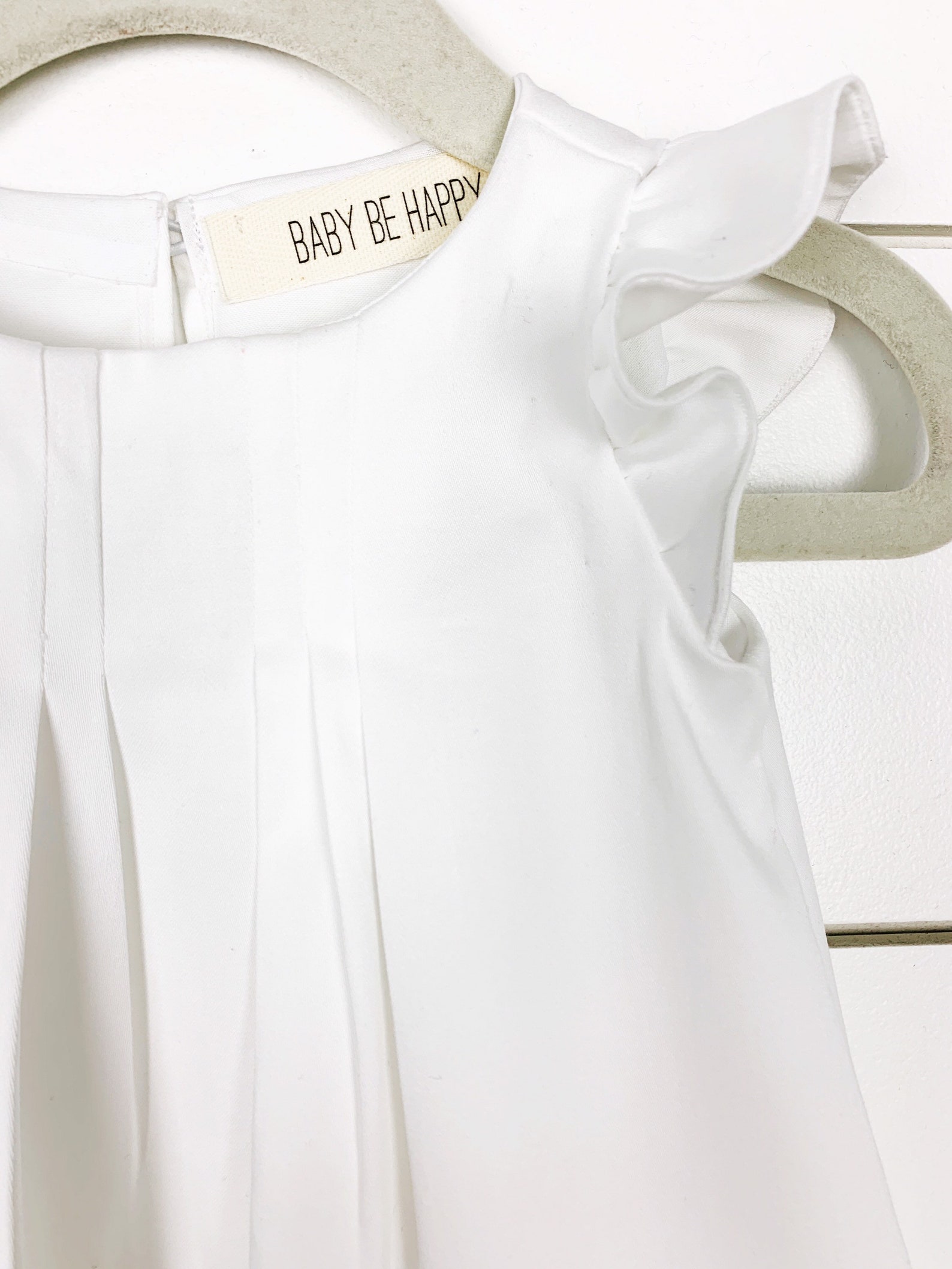 White Baptism Dress Ivory Blessing Dress Ivory Christening Etsy