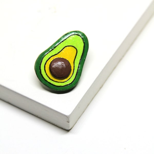 Avocado Pin, Avacado Pin, Enamel Pin, Avocado Patch, Avacado enamel pin