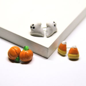 Halloween Earrings Set Stud Earrings | Set of 3 Earrings Halloween Gift