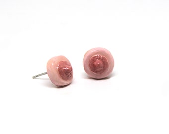 Boob Earrings | Lesbian earrings, Free the nip for queer and feminist