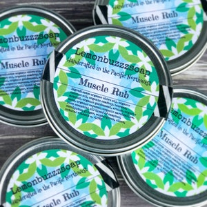 Muscle Rub+Herbal Pain Salve+Pain Ointment+Ecofriendly+Sore Muscle Balm+Topical Pain Relief+Natural Pain Balm+Pain Salve+Muscle Pain balm