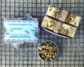 Chamomile IPA+Organic Soap+Seed Paper+Natural Soap+Chemical Free+Ecofriendly+Organic Beer Soap+Gift For Her+Gift For Him+Unique Gift