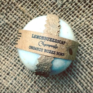 Organic Chamomile Bath Bombs+Organic Bath Fizzy+Gift For Her+Gift For Him+Bath Bomb Gift+Vegan Bath Bomb+Organic Bath Bomb+Healthy+Fizzies
