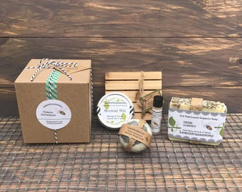 Classic Collection Gift Set+Organic Soap Gift Set+Bath And Beauty+Gift For Her+Gift For Him+Ecofriendly Gift+Unique Gift+Made In Washington