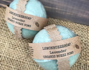 Organic LAVENDER Bath Bombs+Organic Bath Fizzy+Gift For Her+Gift For Him+Vegan Bath Bomb+Organic Bath Bomb+Healthy+Fizzies