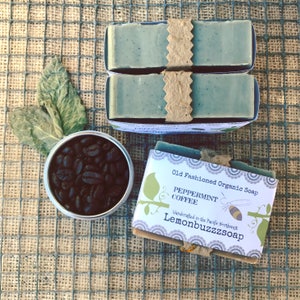 Peppermint Coffee SoapOrganic SoapSeed PaperNatural SoapChemical FreeEcofriendlyHealthySoapGift For HerGift For HimUnique Gift image 1