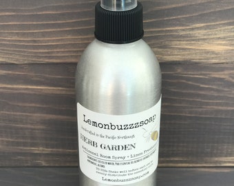 Herb Garden Room And Body Mist+Room Spray+Relaxing+Natural+Linen Freshener+Deodorizer+Essential Oils+Home Scents+Room Fragrance+Aromatherapy
