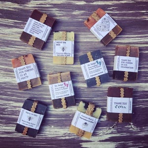 Rustic Soap Favor+Beefriendly Seed Paper Favor+Wedding & Shower Favor+Organic Soap Favors+House Warming Gifts+Baby Shower Favors+Unique Gift