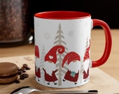 Gnome Mug Winter Cup Nordic Coffee Cup Forest