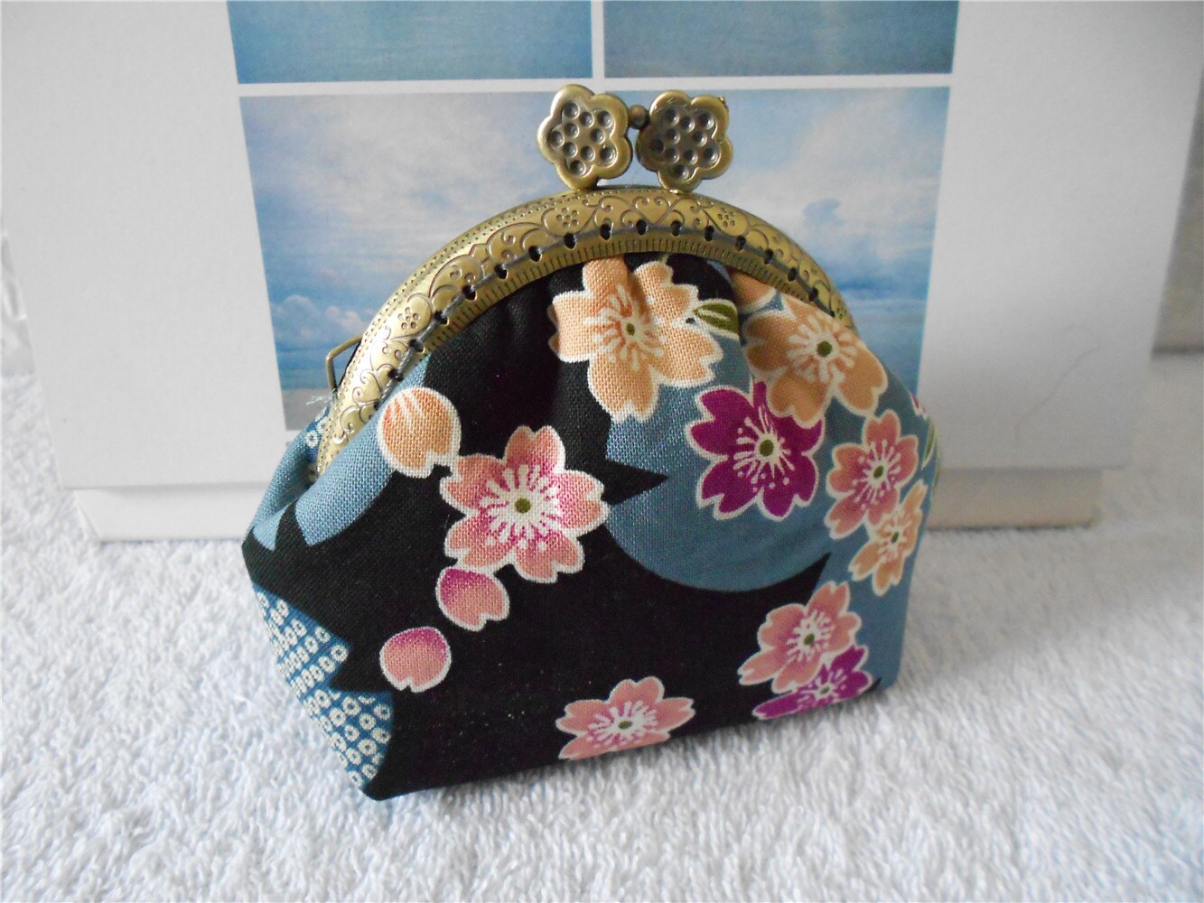 Japanese Cotton Change Purse Small Clutch Wallet - Etsy