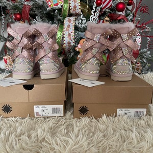 Baby sparkle uggs sales
