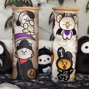 BT21 Spooky 25oz Glass Can
