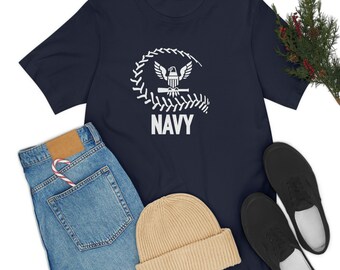 Navy Softball Short Sleeve Tee
