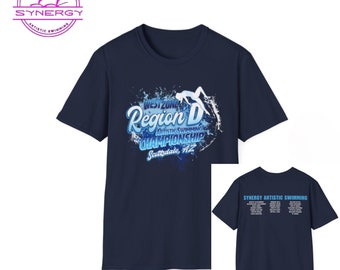 Arizona Synergy Region D Artistic Swimming Championship 2024 Unisex Softstyle T-Shirt