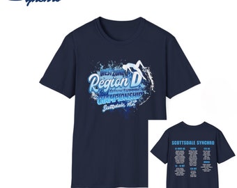 Scottsdale Synchro Region D Artistic Swimming Championship 2024 Unisex Softstyle T-Shirt