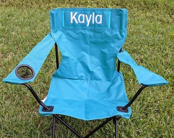 Custom Outdoor Camp Furniture - Monogrammed Adult Folding Chair - Custom Christmas Gift - Personalized Outdoor Chair - Birthday Gift