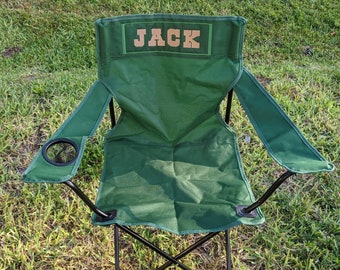 Custom Outdoor Camp Furniture - Monogrammed Adult Folding Chair - Camping Chair - Sports Chair - Personalized Outdoor Chair - Birthday Gift