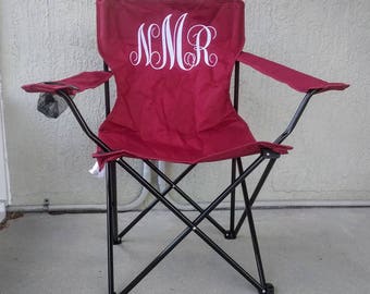 personalized camping chair