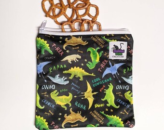 Reusable Snack Bag. Snack Bag with Zipper, Reusable Snack Bag Kid, Zero Waste Bag, Wet Bag for Bathing Suit, Wet Bag for Pad, Waterproof Bag