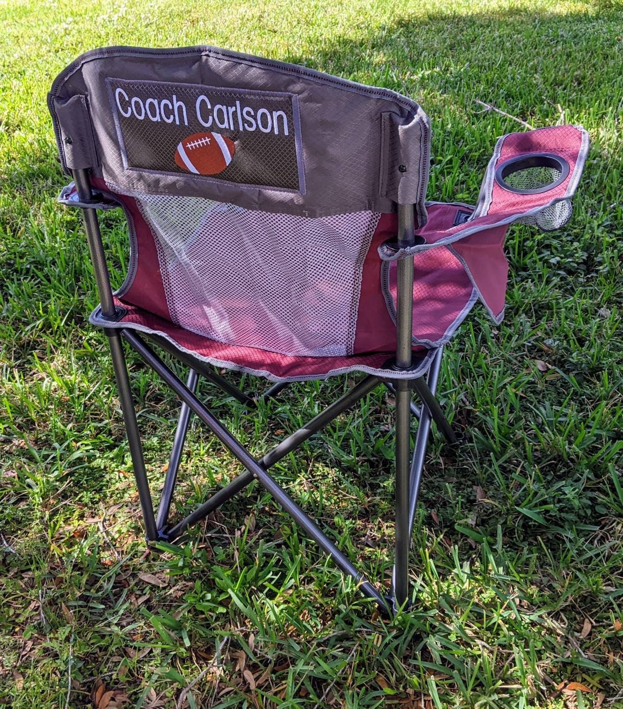 Custom Oversize Outdoor Camp Furniture Monogram Adult Folding