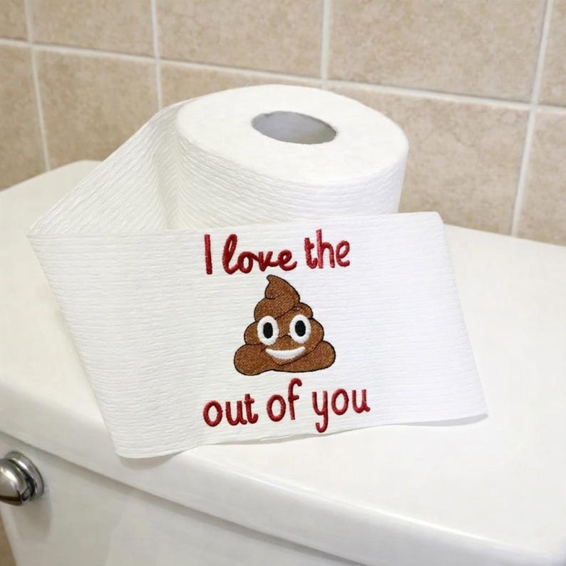 Grappig Valentijnsdagcadeau - cadeau voor vriend - cadeau voor man - cadeau voor papa - witte olifant - propcadeau - grappig badkamerdecor afbeelding 1