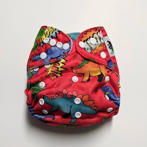 Dinosaur Cloth Diaper - Pocket Cloth Diaper - Cloth Diaper Inserts - Cloth Diaper Pocket - Baby Clothes - Baby Shower Gift - Cloth Nappy