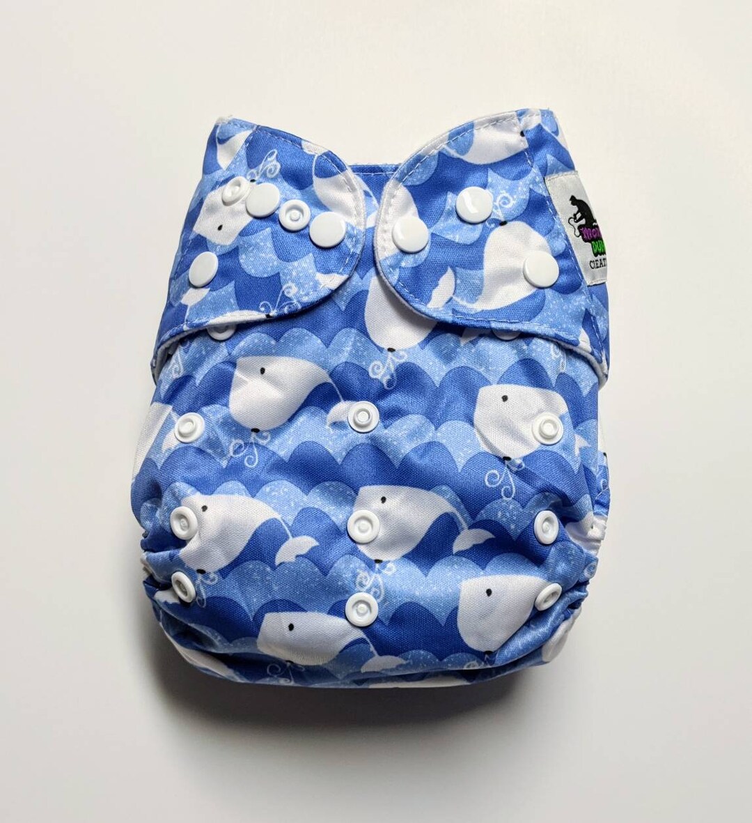 Whale Cloth Diaper Pocket Cloth Diaper Cloth Diaper Etsy