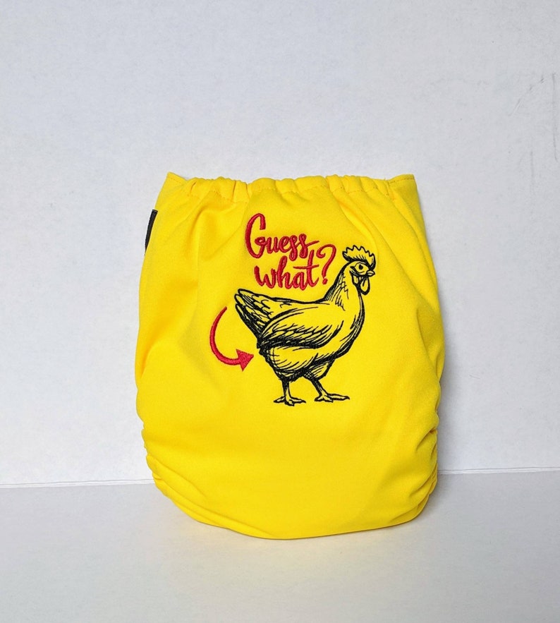Guess What Chicken Butt Cloth Diaper Farm Chicken Etsy
