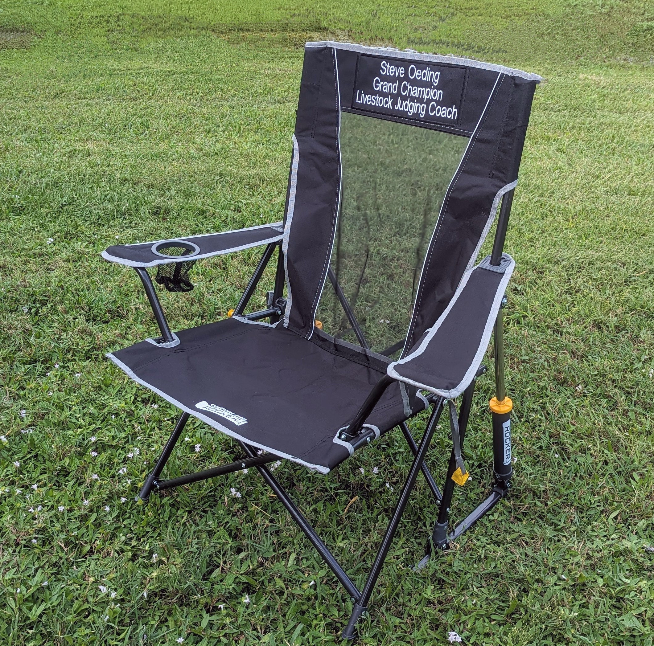 Gliding camping chair new arrivals