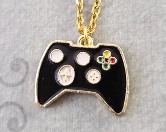 Controller Necklace Gamer Necklace Video Game Jewelry Gamer Gift Charm Necklace Gamer Jewelry Gaming Gift Pendant Necklace Nerd Necklace