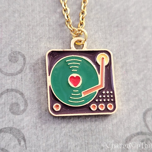 Turntable Necklace Etsy