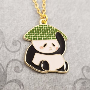 Panda Halskette Panda Schmuck KLEINE Panda Charm Halskette Netter Panda Anhänger Halskette Tier Schmuck Panda Geschenk für sie Schmuck Kawaii