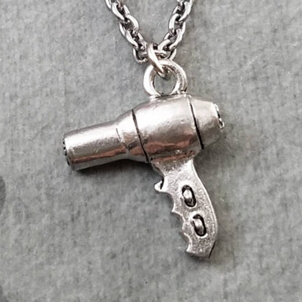 Blow Dryer Charm Etsy