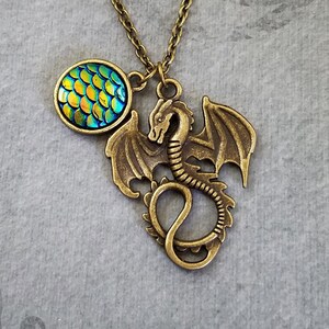 Dragon Necklace Dragon Necklace Scales Charm Necklace Dragon Scales Pendant Necklace Scale Necklace Fantasy Jewelry Dragon Jewelry Serpent