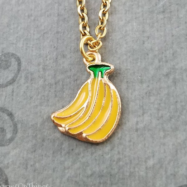 Banana Necklace Etsy