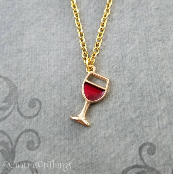 Wine necklace deals