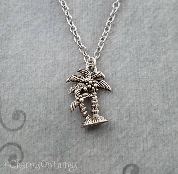 Palm Tree Necklace SMALL Palm Tree 