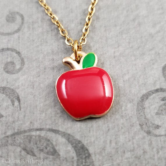 Red apple charm best sale