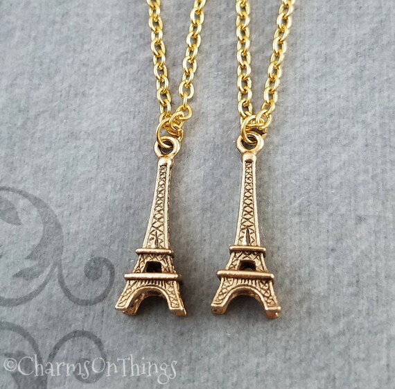 Eiffel Tower Necklace - Gem