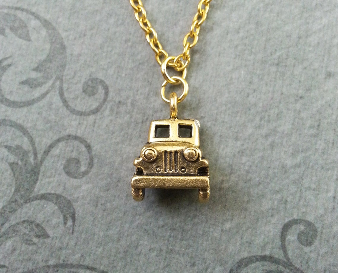 Truck Necklace SMALL Vintage Truck Jewelry Classic Truck Charm Etsy