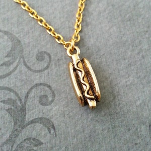 Hot dog necklace sales