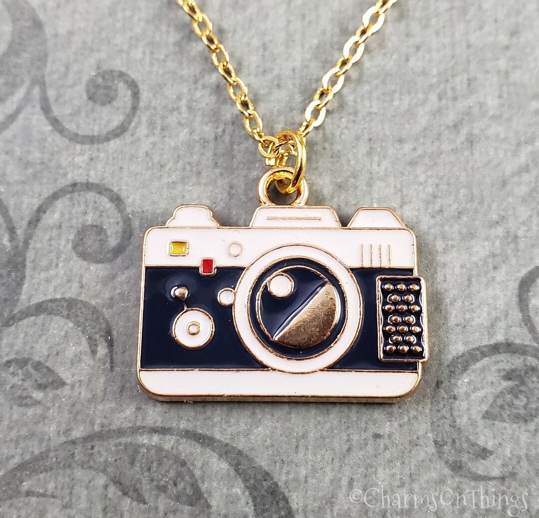 Camera Necklace Photography Jewelry Photographer Gift Camera Pendant ...