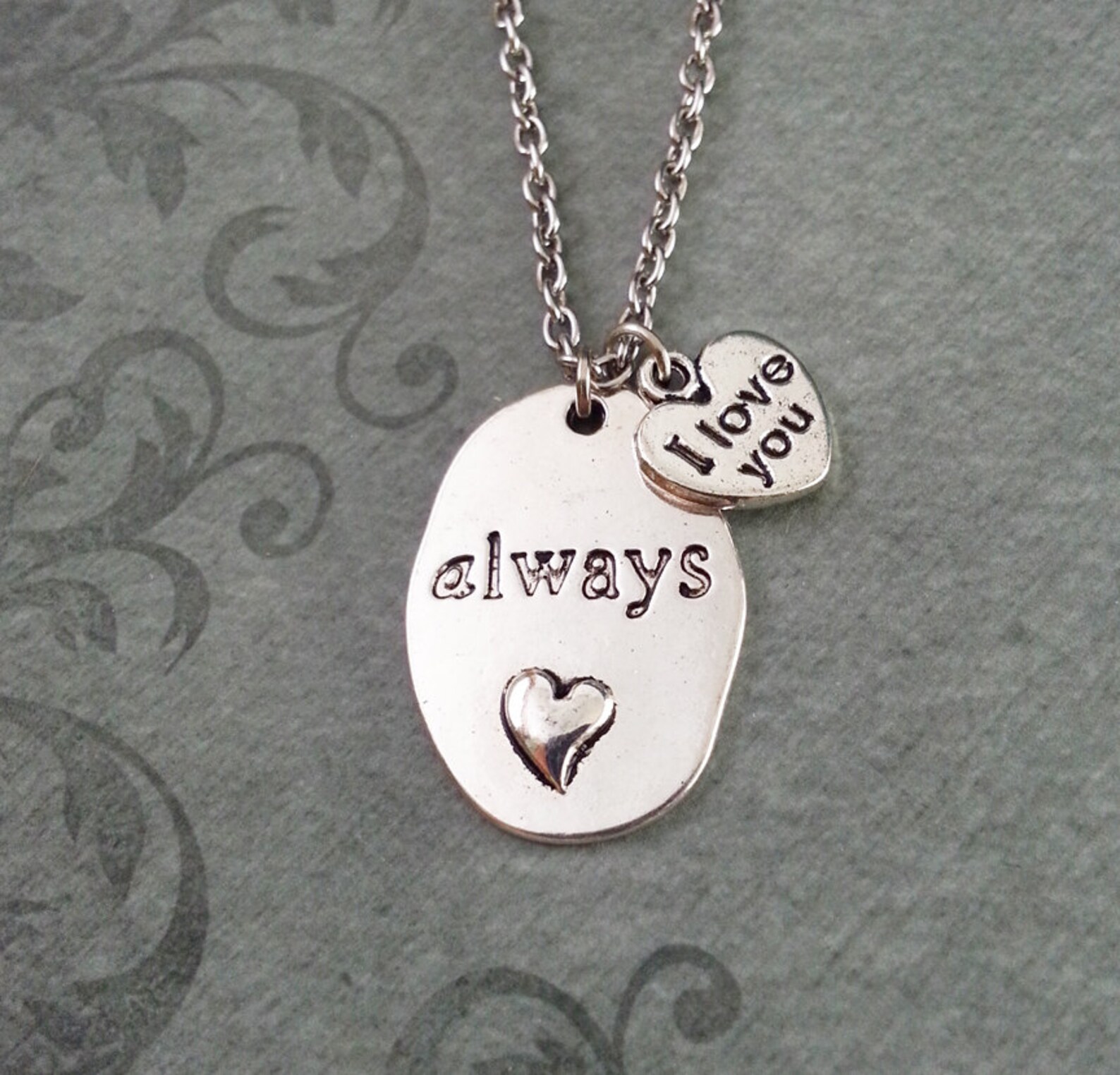 True Love Always Pendant Necklace