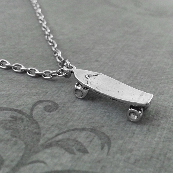 Skateboard Necklace Etsy
