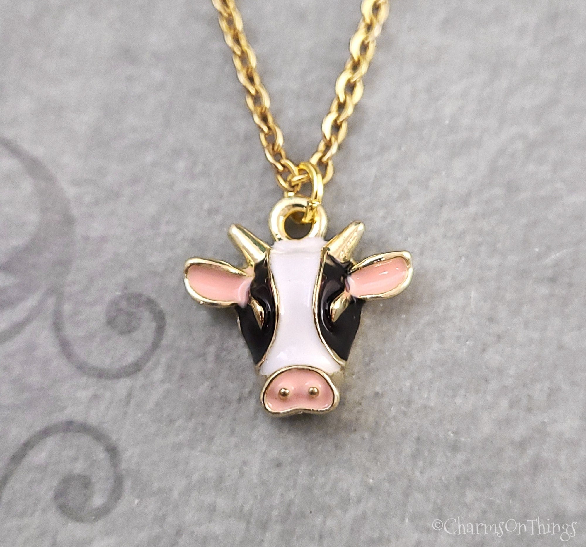 Cow necklace online