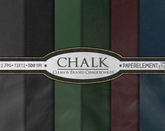 Digital Chalkboard Digital Paper: Chalkboard Scrapbook Paper, Printable Chalkboard, Digital Chalkboard Paper, Chalk Board Paper Download