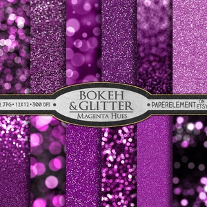 Pink Glitter Digital Paper: Pink Glitter Paper, Pink Bokeh Paper, Pink Bokeh Digital Paper, Pink Digital Bokeh Pink Digital Glitter Download