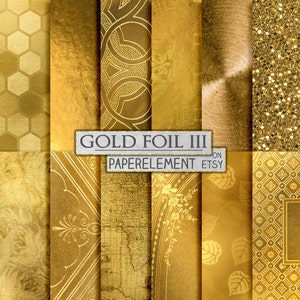 Goldene Muster: Glänzende Gold-Hintergründe, Gold-Karten, Goldblätter, Goldblumen, verzierte Golddesigns, Gold-Glitter, Goldmetall, Goldene Bücher
