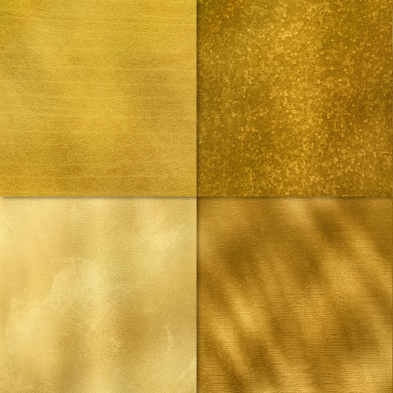 Gold Foil Digital Paper: gold Patterns Gold Foil Patterns, Metallic Gold  Backgrounds, Gold Scrapbook Paper, Gold Foil Paper, Gold Textures 